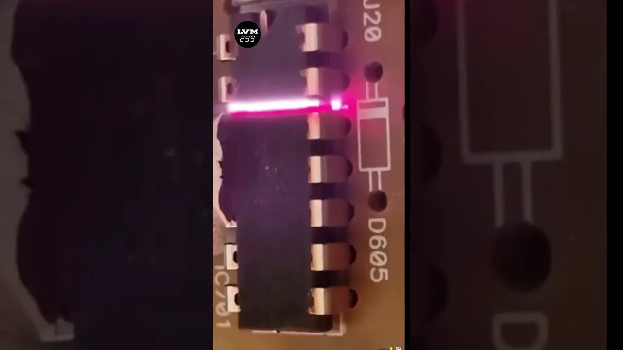 Decapsulation Integrated circuit LEZER