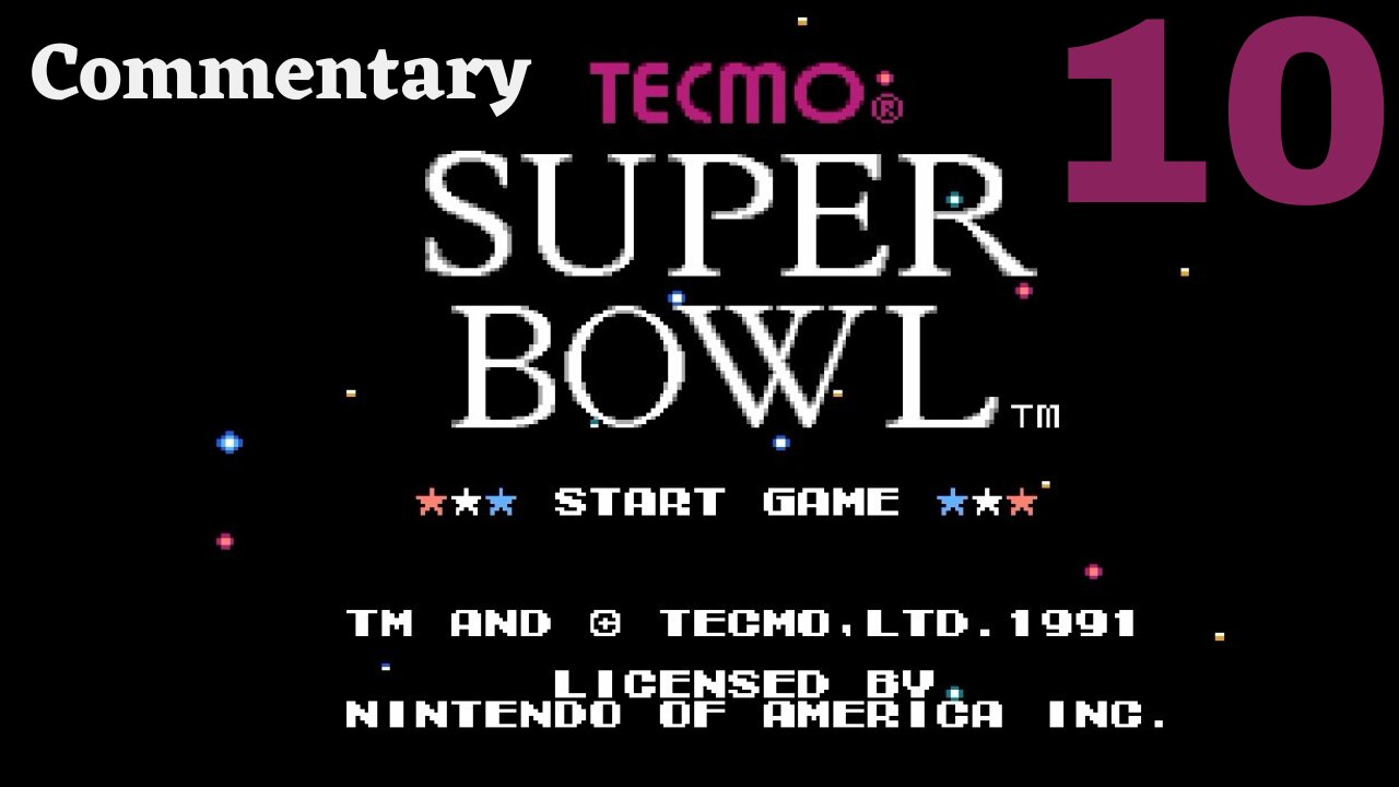 Heading into the Playoffs - Tecmo Super Bowl - Colts Season Part 10