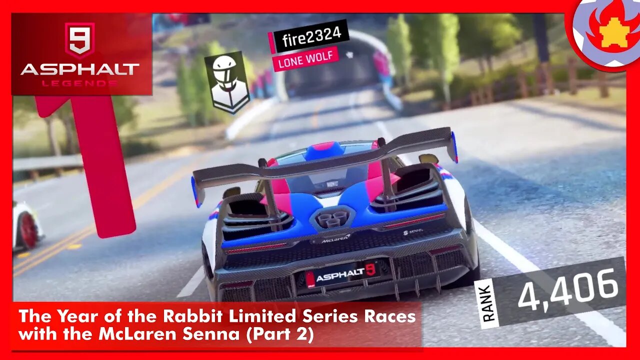 The Year of the Rabbit Races with the McLaren Senna (Part 2)| Asphalt 9: Legends for Nintendo Switch