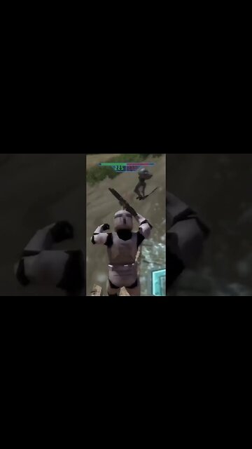 Star Wars Battlefront (2004) - Clone Trooper x Blaster Pistol Gameplay