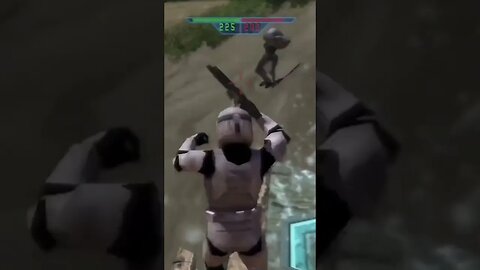 Star Wars Battlefront (2004) - Clone Trooper x Blaster Pistol Gameplay