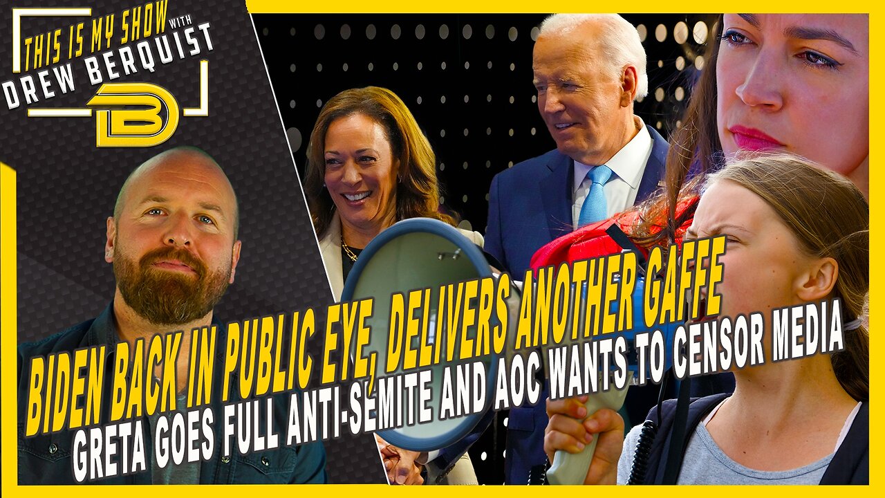 Biden Makes Public Appearance, AOC Wants to Censor Media, and Greta Is Pro-Terrorist Now? | 9.23.24