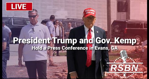 APCO NEWS - LIVE: President Trump and Gov. Kemp Hold a Press Conference in Evans, GA - 10/4/24