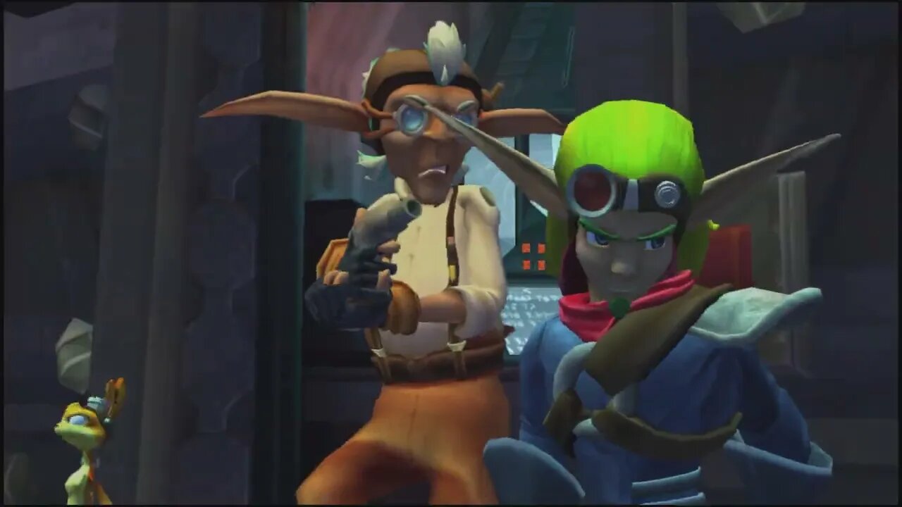 Jak & Daxter Meet Vin For The First Time | Jak II 4K Clips