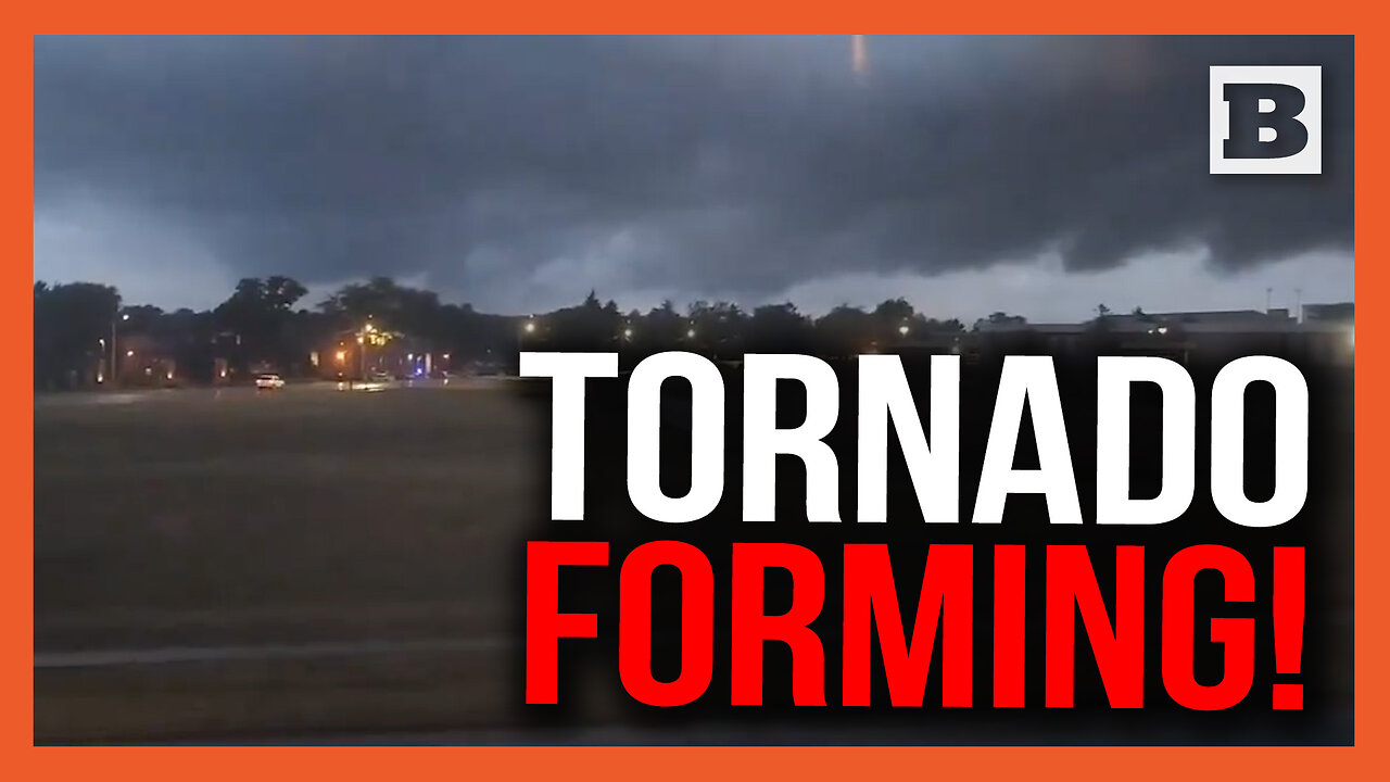Tornado Forming! Footage Shows Beginnings of a Tornado in Indiana