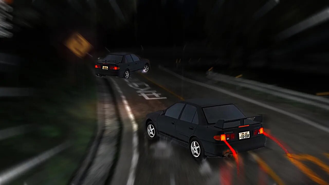 Evo 3 drifting on Akagi in glorious 4K