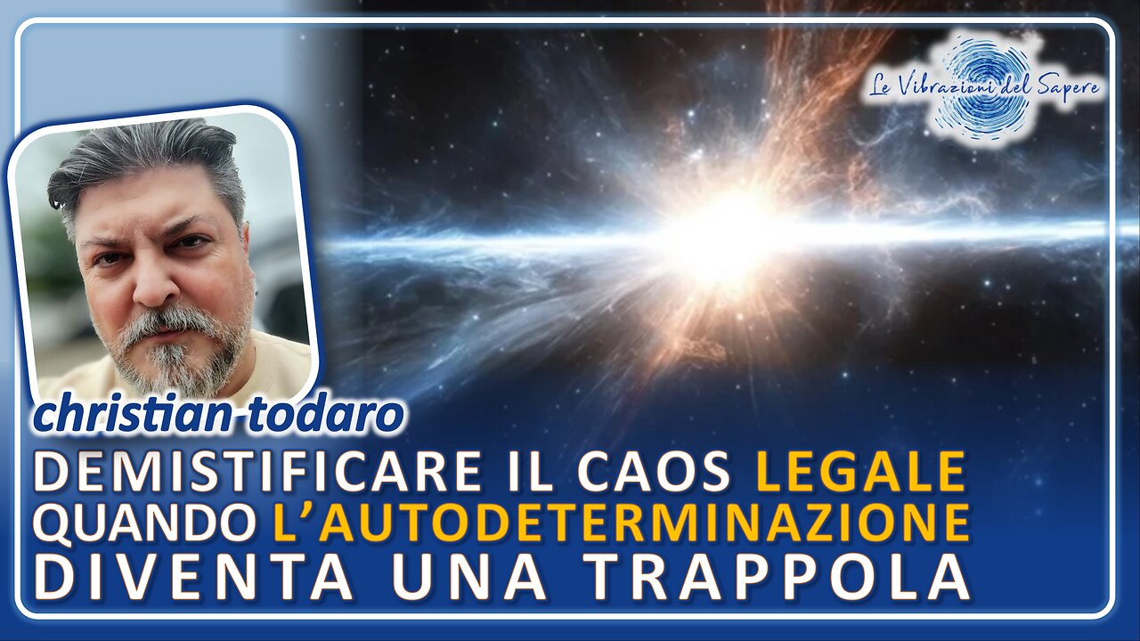 Demistificare il caos legale, quanto l'atodeterminazione diventa una trappola - christian todaro