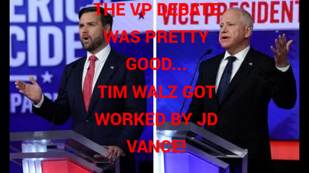 VP DEBATE