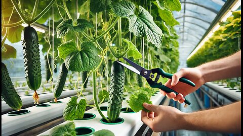 Quick Cucumber Pruning