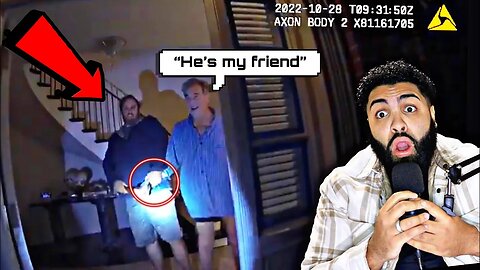 Body Cam Footage of David DePape & Paul Pelosi! SUSPICIOUS REACTION