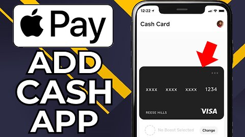 HOW TO ADD CASH APP TO APPLE PAY