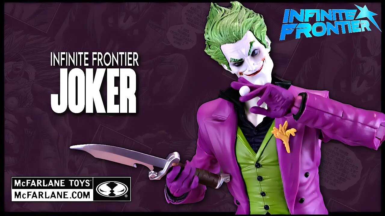 McFarlane Toys DC Multiverse DC Infinite Frontier The Joker Figure @TheReviewSpot