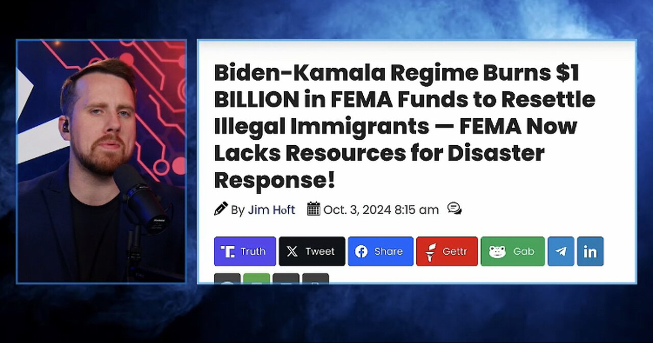 The Biden-Harris regime burned through over $1 billion in taxpayer money on illegal immigrants