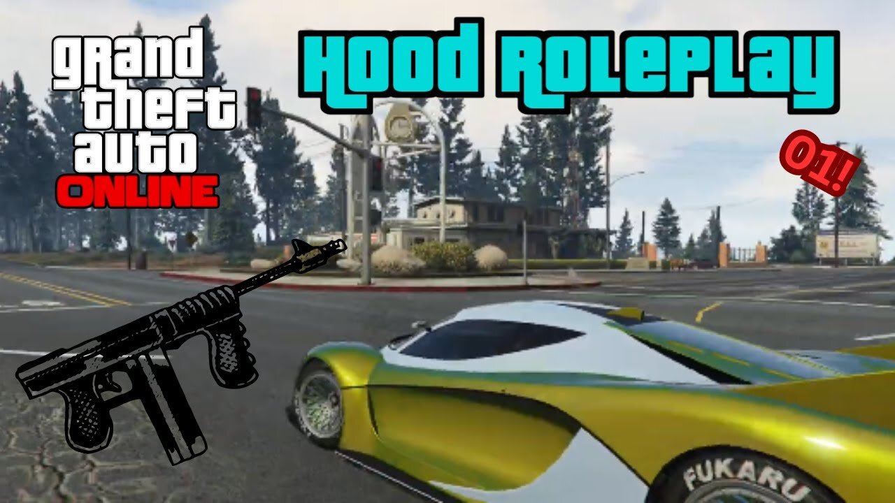 GTA 5 Hood Roleplay: Pulling Up on Paleto Bay Police Chase