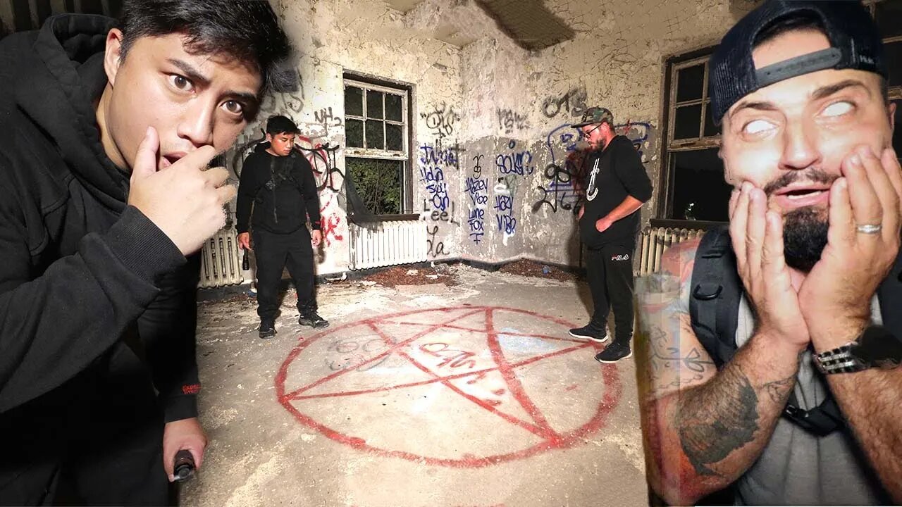 ABANDONED Asylum CAUGHT A DEMON ON CAMERA MY FRIEND GOT POSSESSED AND ATTACKED US