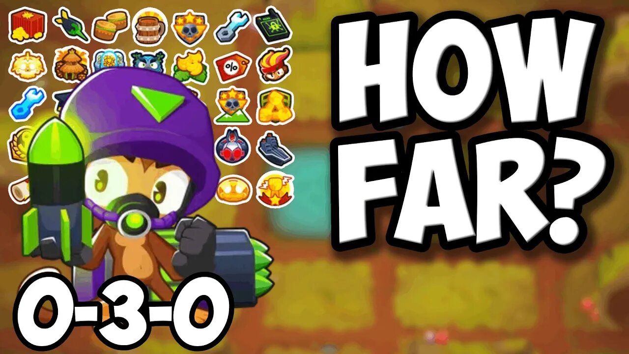 How Far Can a Hypersonic God Boosted Hydra Rocket Pods Go in BTD6