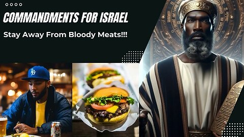 Israel, Stop Eating Meat With Blood!! (Be Rare, Don’t Eat Rare)