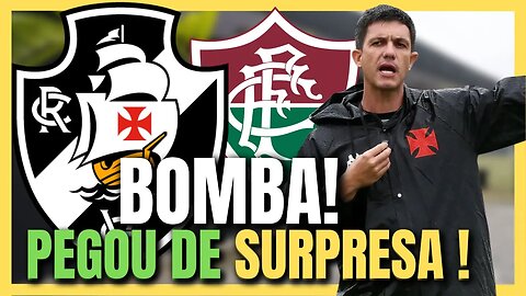 SAIU AGORA! BARBIERI SURPREENDE! VASCO CONFIRMA! NOTÍCIAS DO VASCO