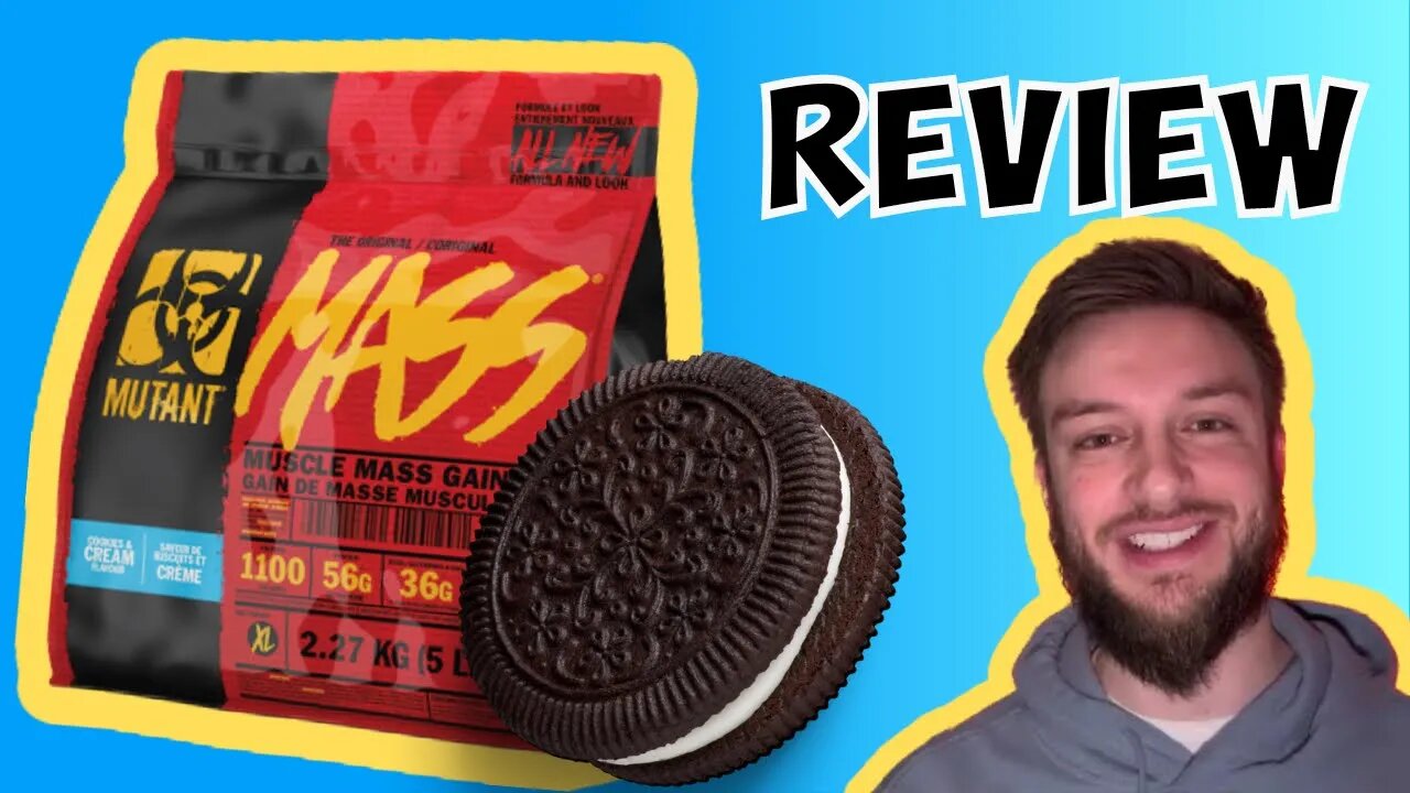 Mutant Mass Gainer Cookies and Cream review