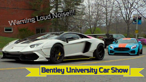 Exotic and Luxury on Display - Bentley University Car Show