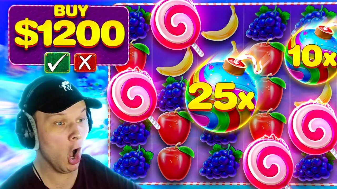 I SPUN INTO MY BIGGEST BONUS BACK TO BACK ON SWEET BONANZA! (INSANE PROFIT)