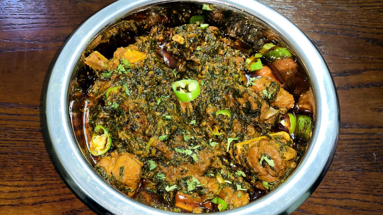 Palak Gosht Recipe