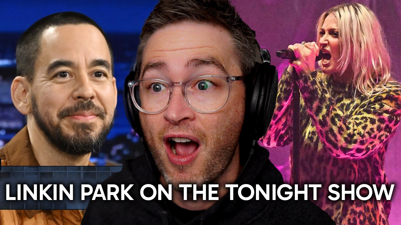 Linkin Park on The Tonight Show with Jimmy Fallon! Mike Shinoda Interview and The Emptiness Machine