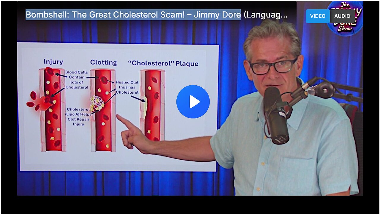 Bombshell: The Great Cholesterol Scam! – Jimmy Dore