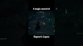 A magia ancestral é forte #gameplay #harrypotter #hogwartslegacy