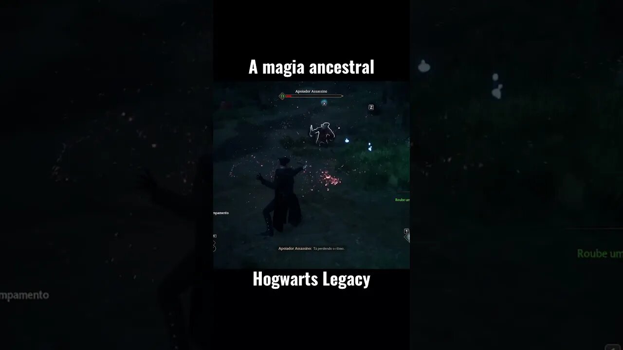A magia ancestral é forte #gameplay #harrypotter #hogwartslegacy