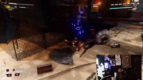 Playing the new Spiderman game