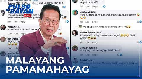 Mga netizen, nag-react sa pahayag ni PBBM patungkol sa World Press Freedom