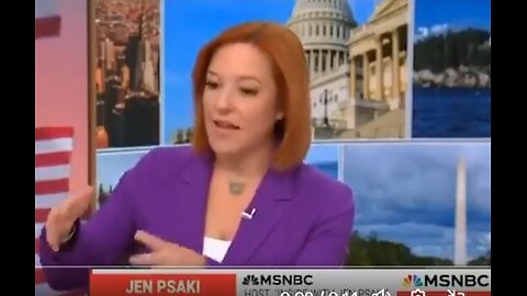 Jen Psaki fantasizes that President Trump will go to jail, or die