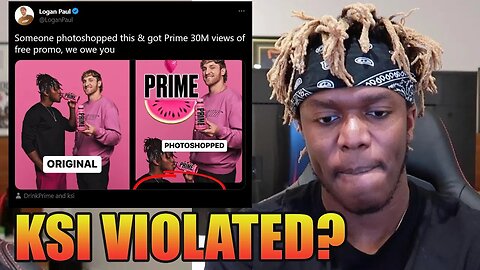 FRIENDLY JOKE OR WAS THE LINE CROSSED ??? @ksi KSI LOGAN PAUL