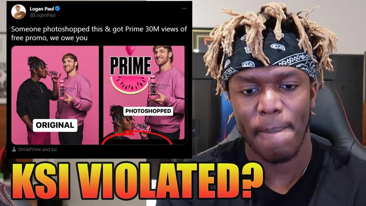 FRIENDLY JOKE OR WAS THE LINE CROSSED ??? @ksi KSI LOGAN PAUL