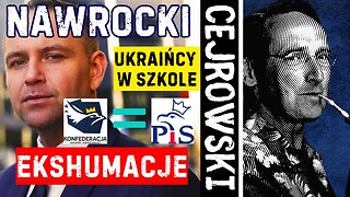 Konfederacja to drugi PiS, Nawrocki o ekshumacjach oraz problemy z ukraińcami w polskiej szkole