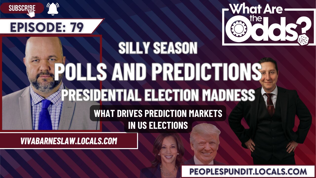 LIVE #WhatAreTheOdds at 2PM EDT — As always, polls, projections and predictions.