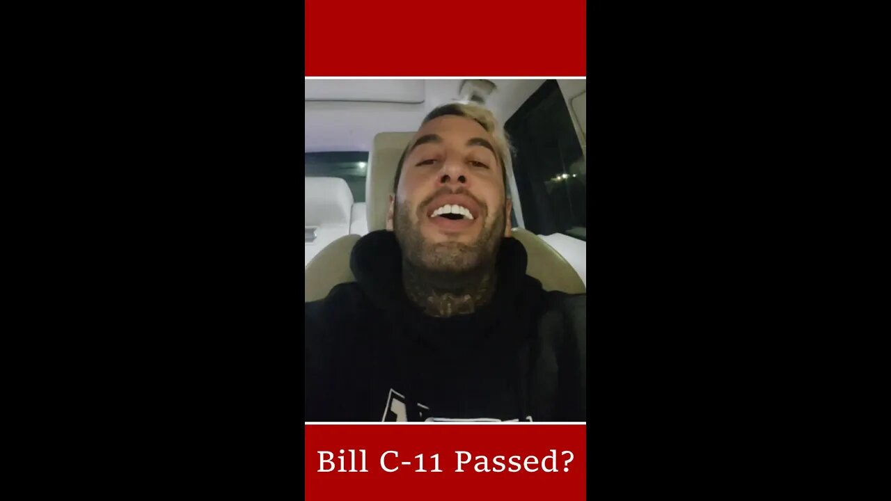 Chris Sky: Freaking Out Over Bill C-11 Passing??