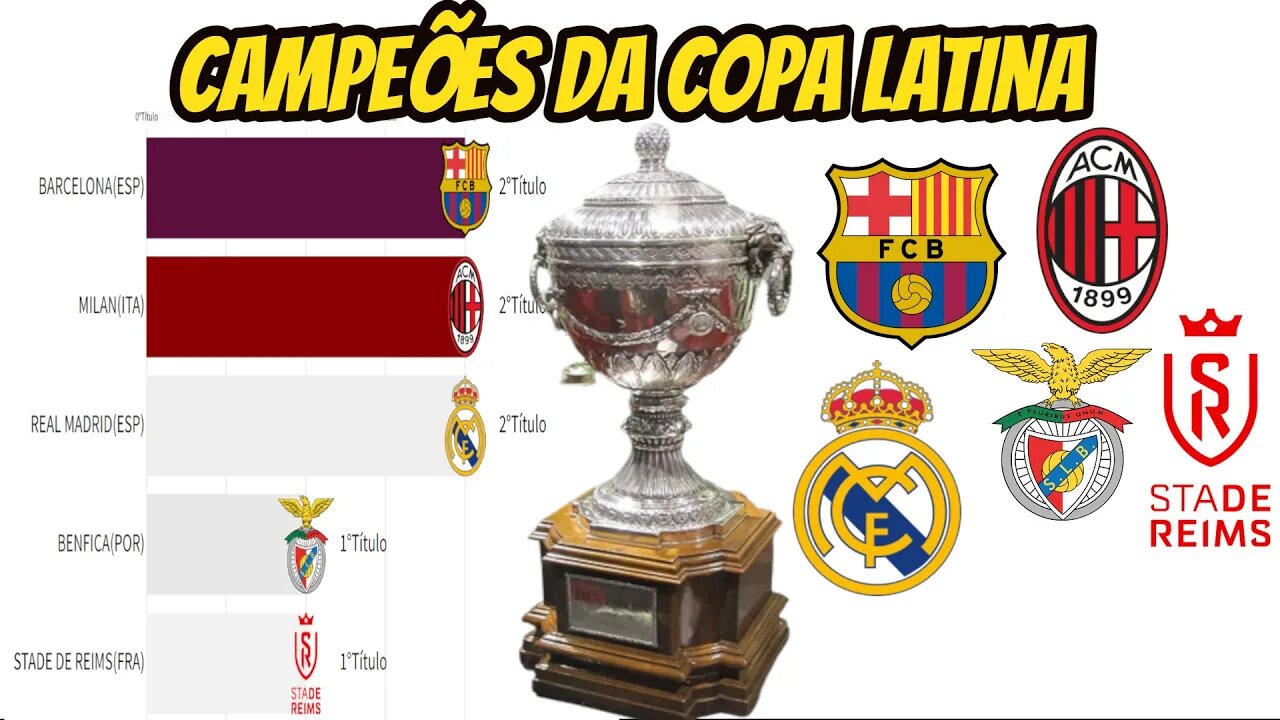 CAMPEÕES DA COPA LATINA(1949-1957)