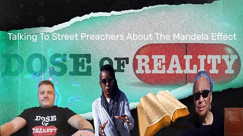 Talking To Street Preachers About Mandela Effects In The Bible ~ Spyglasses In Shelby