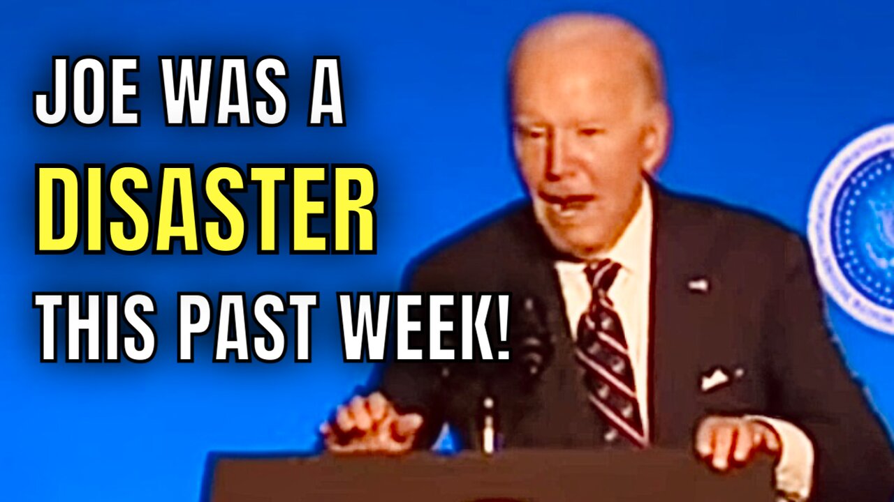 WOW! Joe Biden’s past week was a HUGE decline…AGAIN!