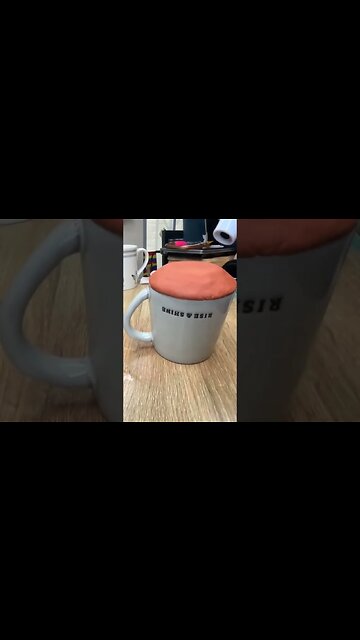 MAKING A NO BAKE CLAY TRINKET DISH #airdryclay #trinketdish #claypot