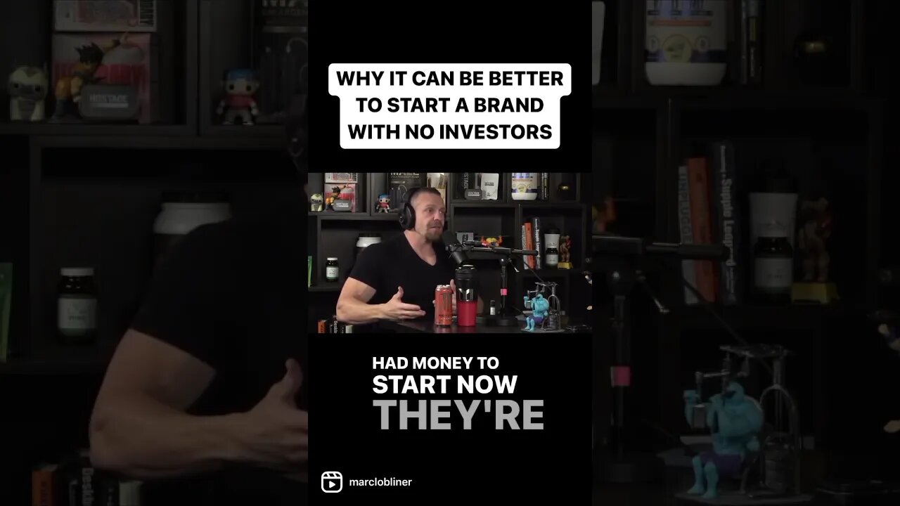 Why it Can Be Better to Start a Brand with No Investors