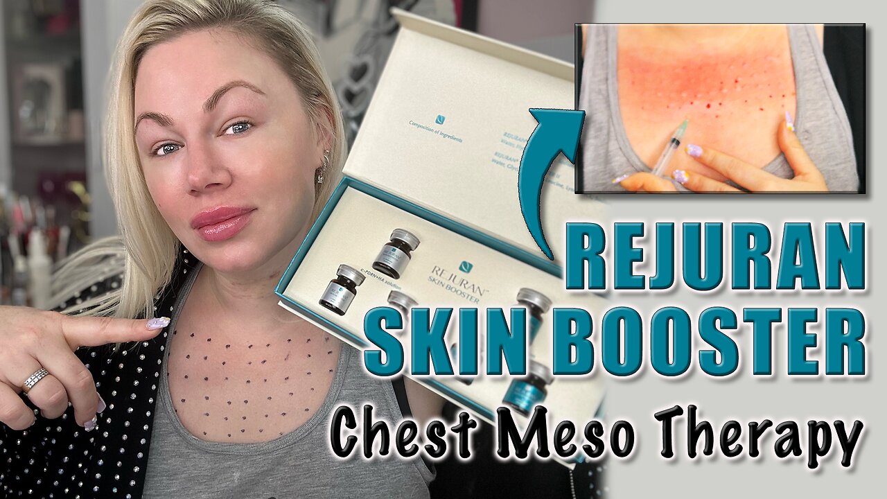 Rejuran Skin poster Chest Meso Therapy, AceCosm.com | Code Jessica10 Saves you money