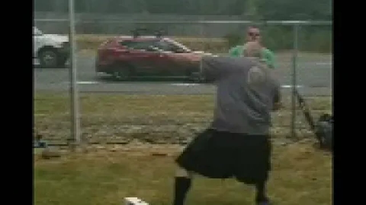 Highland Games in Washington, Stone thrown, Crazy old man