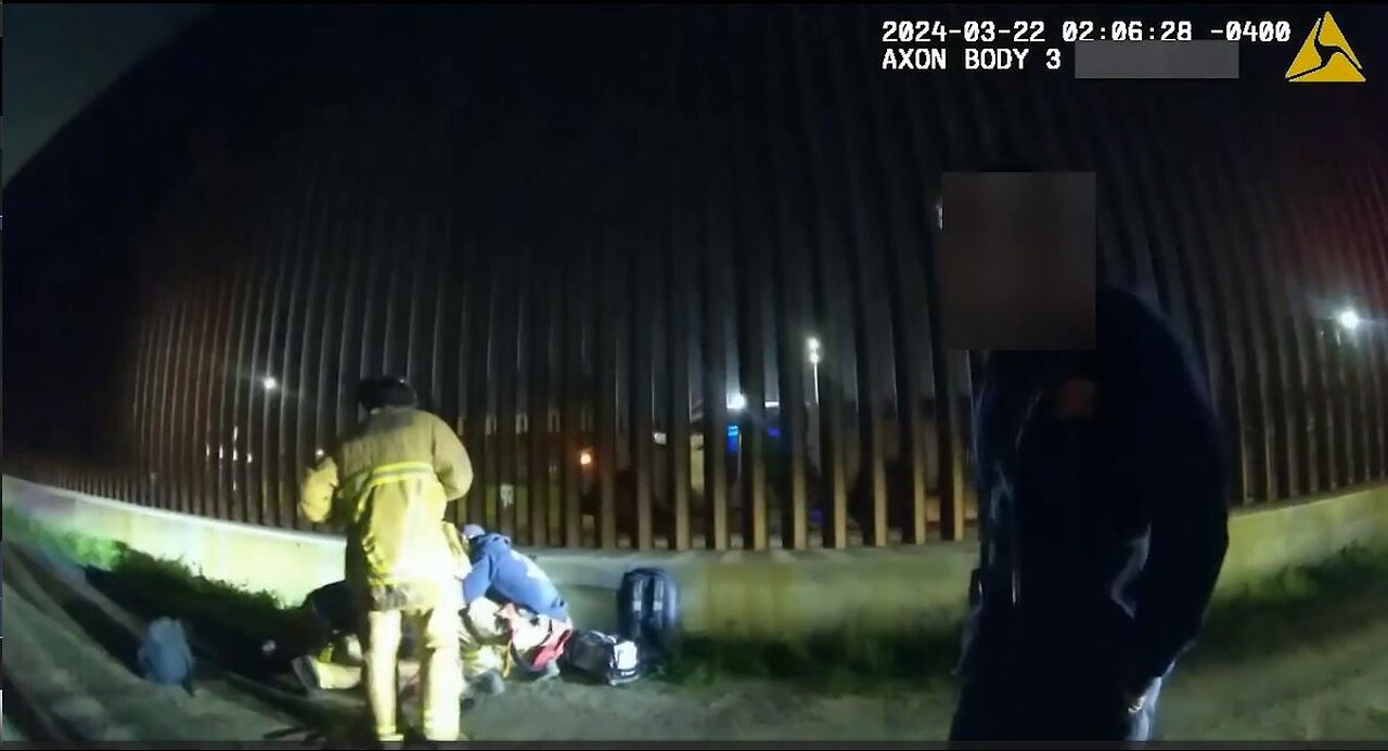 Border Jump Turns Fatal - LIVE Border Patrol Body Cam