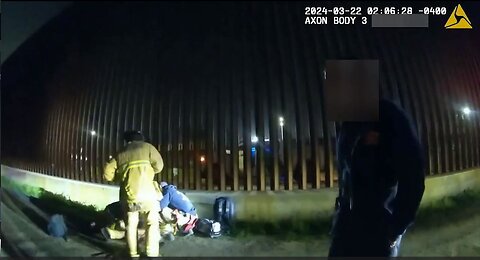 Border Jump Turns Fatal - LIVE Border Patrol Body Cam