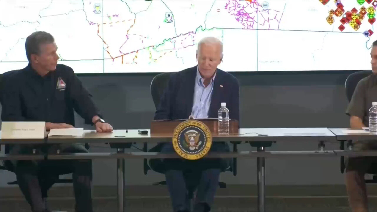 Biden's Comments In Hurricane-Affected Area Raises Questions And Anger