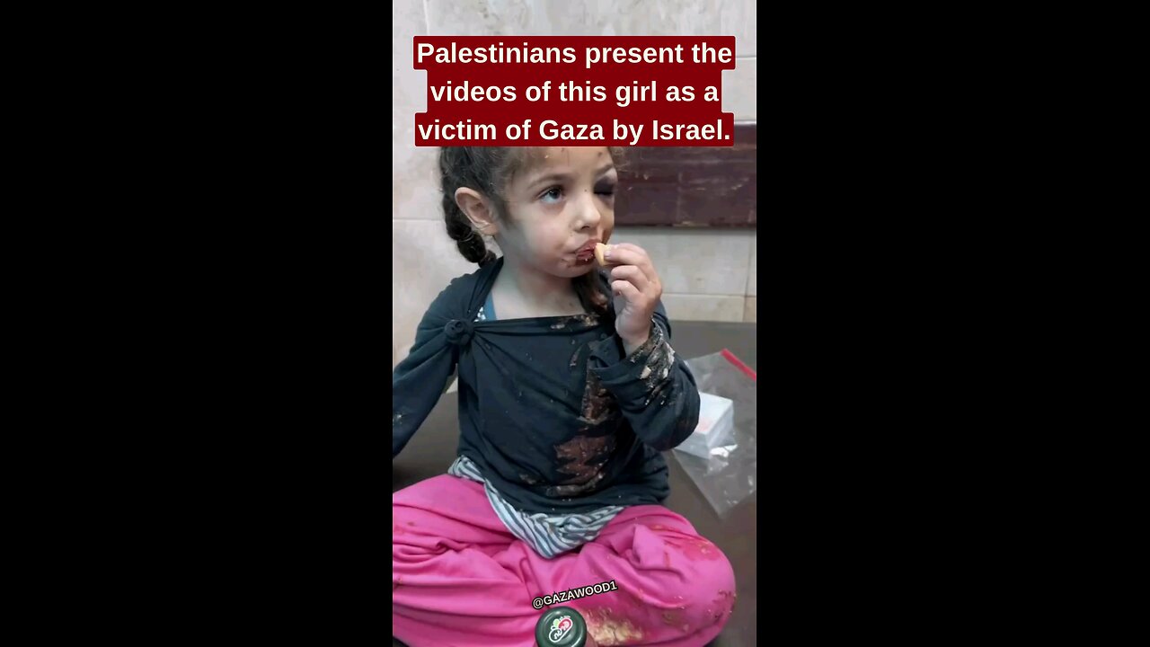 Pallywood: Girl is presented online as the lone family Israel attack survivor. Watch & Read!