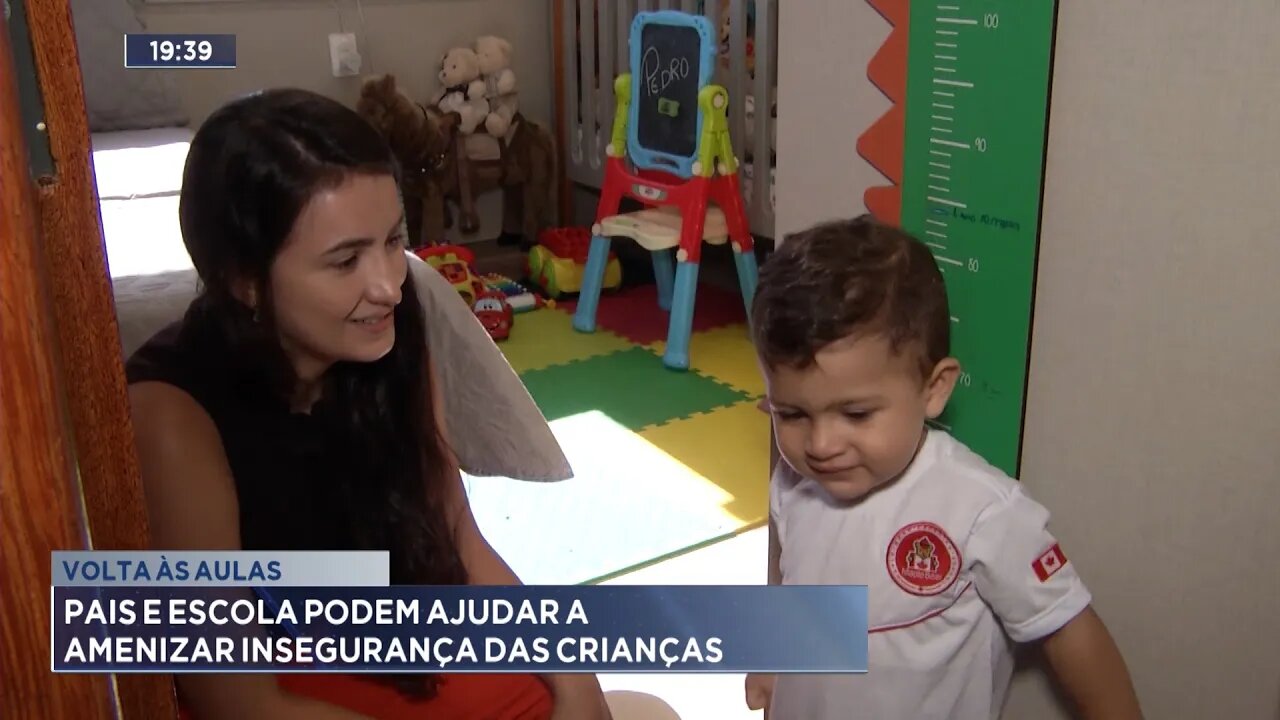 Volta às Aulas: Pais e Escola podem ajudar a amenizar insegurança das crianças.